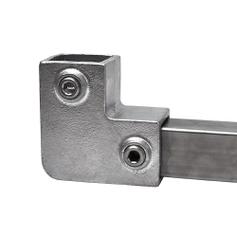 Buiskoppeling Kniestuk 90⁰ - vierkant - 40 mm